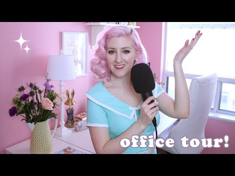 ASMR Office Tour! (soft spoken)