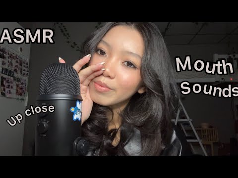 ASMR| Up Close Mouth Sounds/Whispers 