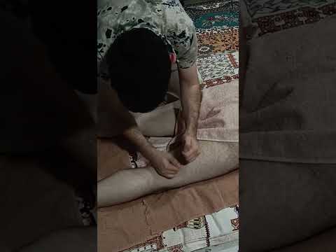 LEG AMAZING TURKISH MASTER MASSAGE #shortvideo #massage #triggersforsleep #relax #sleepsolution