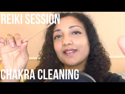 Asmr Reiki chakra cleaning with Encens