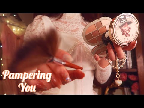 ASMR | You Are Acting Like a Spoiled Princess ✨👸💄(makeup, hair brush, perfume, layered sounds)