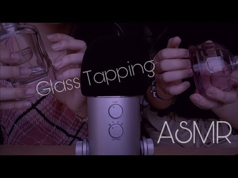 ASMR Tapping on Perfume Bottles [Glass Tapping] [NO TALKING]