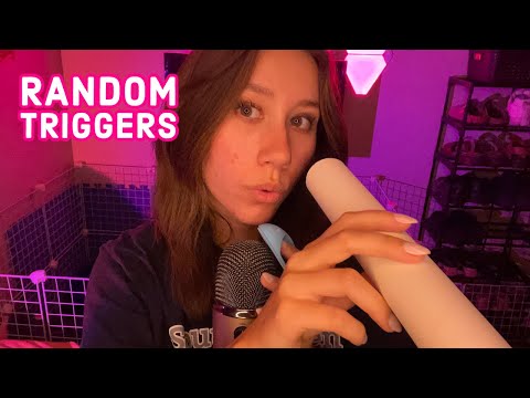 ASMR | random trigger assortment to give you tingles and help you sleep