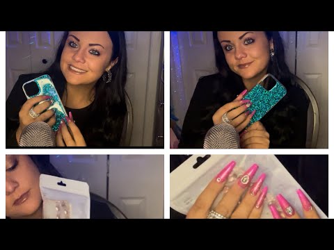 ASMR tapping haul w/ a lot of rambles
