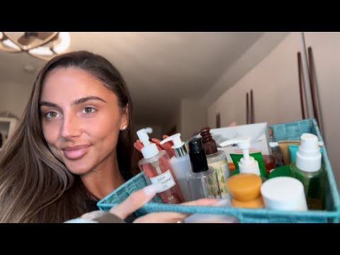 ASMR my skincare 🧴💆‍♀️🌿