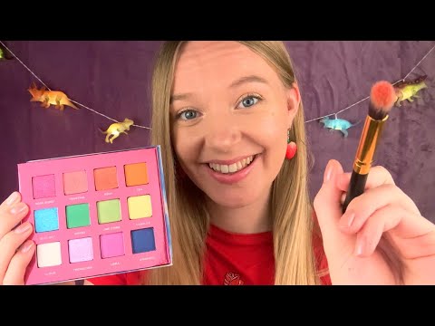 ASMR Doing Your Makeup (Whispered, Lo-Fi)