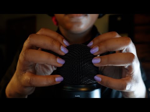 ASMR TINGLING MICROPHONE SCRATCHING