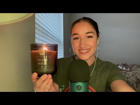 ASMR - 🕯️ Candle Collection 🕯️ (Candle Tapping, Crackling, and Whispers!)