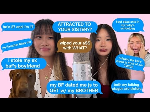 ASMR REACTING TO YOUR DIABOLICAL CONFESSIONS ☕️ྀི˚.༘⋆ (what are we even reading)