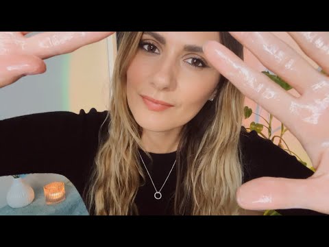 ASMR Face, Neck & Shoulder Massage (Layered Sounds)