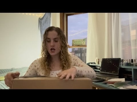 asmr UNBOXING!!! what’s in my mystery package?!