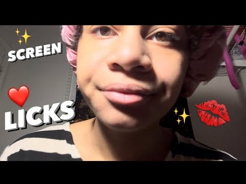 ASMR - Screen Licking (John)
