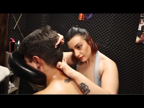 ASMR Chair Massage By 'Oben' / Positive Energy For Relax