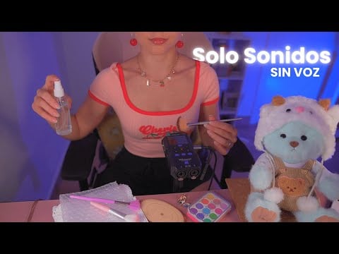 ASMR Solo Sonidos Puros para Calmar la Mente 🎧✨ | ASMR no talking | Lonixy ASMR