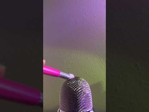 Mic Brushing ASMR | Microphone brush ASMR #shorts #asmr