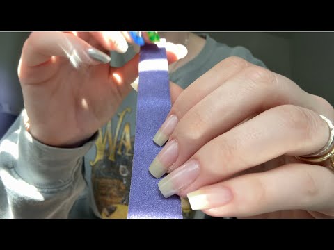 INTENSE nail file scratching 💅🏼⭐️ lofi asmr