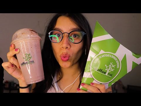 ASMR cita conmigo, crepa + frappe 🧋💕