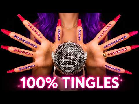100% Tingles ✨ Brain Melting ASMR for Deep Sleep 😴 Mic Scratching, Tapping & 30+ Triggers