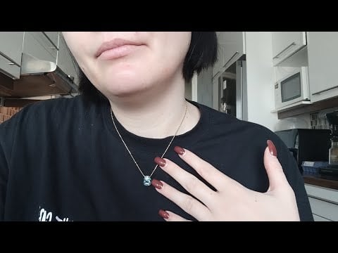 ASMR- Gum chewing and mix of triggers; squishy bear, jewellery sounds, coconut rain