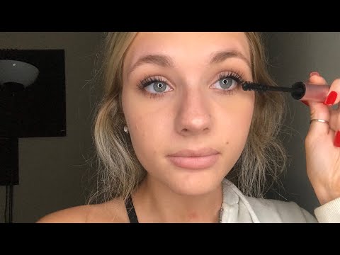 ASMR~CLOSE UP~ [Doing My Makeup] Tingly Whisper