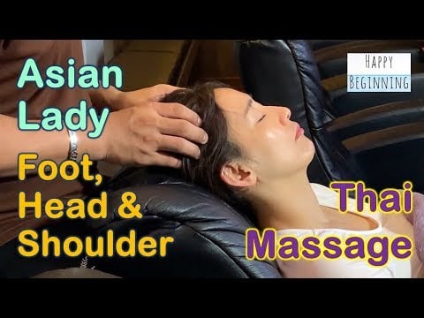 Foot, Head, and Shoulder ASIAN LADY - Lek Massage@S22 (Bangkok, Thailand)