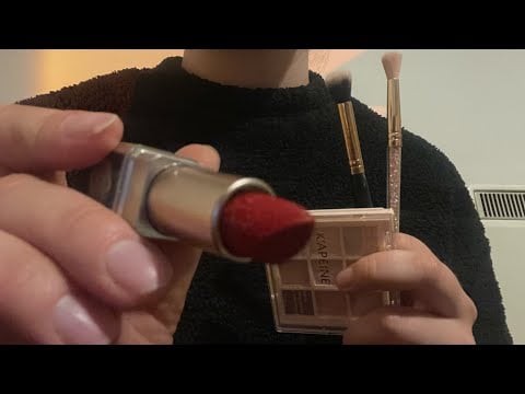 ASMR doing your makeup💄📸 low quality, no talking ASMR, no tapping 