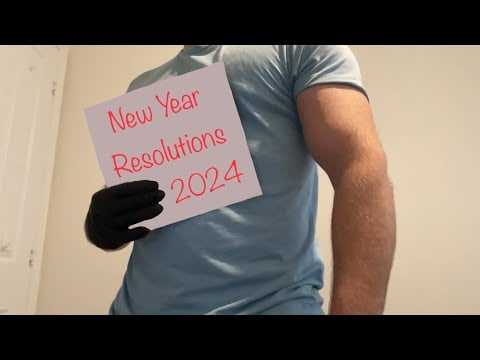 Setting New Year Resolutions - ASMR