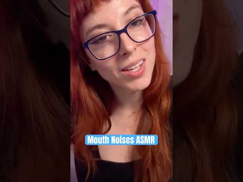 Did you see my live stream? #mouthnoises #tingles #girlfriendasmr #glasses