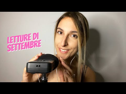 Rilassiamoci con le letture di settembre 📚 Whispering | ASMR ITA