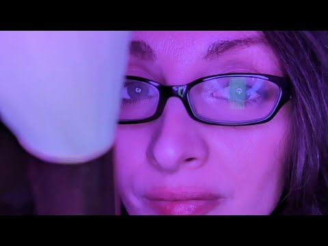 ASMR Doing Your Makeup Fast While Chewing Gum + Satisfying whispering!