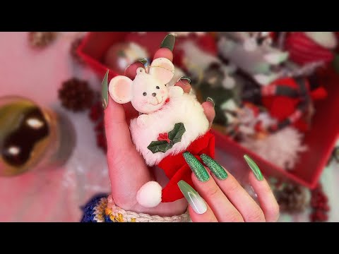 ASMR ❄️ Christmas Ornament Show and Tell!