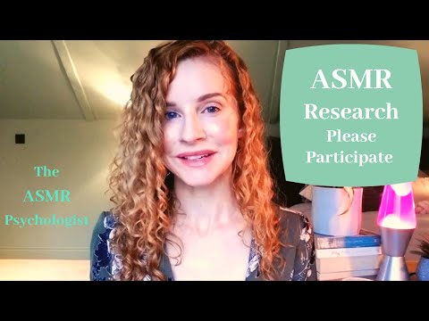 ASMR Psychology Research: Please Participate (Soft Spoken)