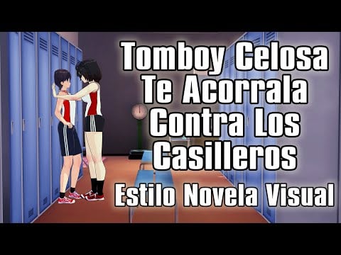 【ASMR】Tomboy Celosa Te Acorrala Contra Los Casilleros [F4M] [Estilo Novela Visual]