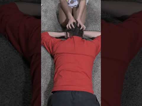 Ultra Relaxing Back and Trap Muscle Massage for Sleep and Relaxation