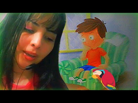 Asmr lendo historinha de criança para você mimi📙Leleco🧒🏻