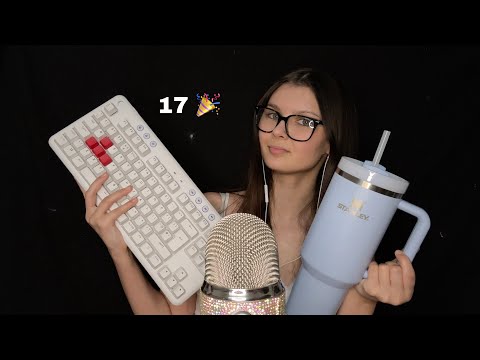 ASMR What I Got For My Birthday haul 🎉