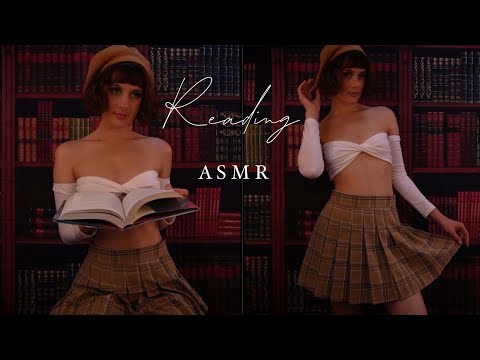 Reading ASMR📚Showing you my Art