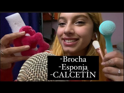 ASMR PASANDO OBJETOS POR EL MICRÓFONO| MASAJE CRANEAL| SOFIWI