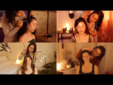 [ASMR] 3 Hour Scalp Check Compilation for Sleep (Featuring @ediyasmr & @emvyASMR )