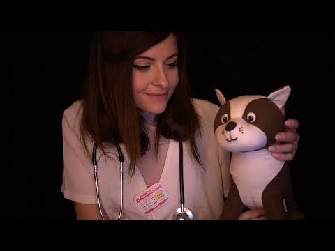 ASMR FRANCAIS ⚪️ 👩‍⚕️🐶 RP VETERINAIRE - tu ramènes ton petit chien pour la première fois !