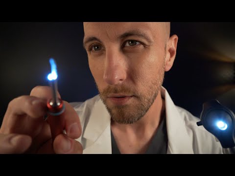 ASMR  ENT Exam ( Ear, Nose, Throat) For Sleep