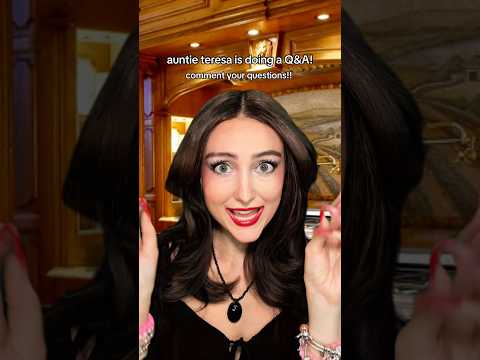 ask Auntie Teresa anything for her Q&A!! #asmr