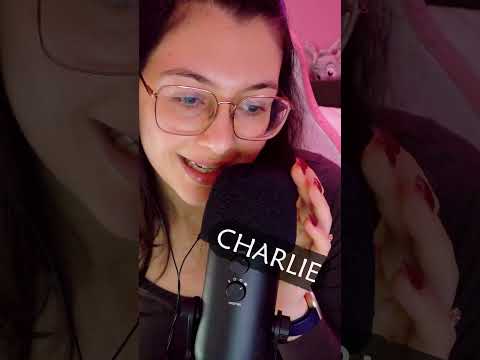 I love the last girl name 😍  #asmrsounds #asmrcommunity #triggersforsleep #relax