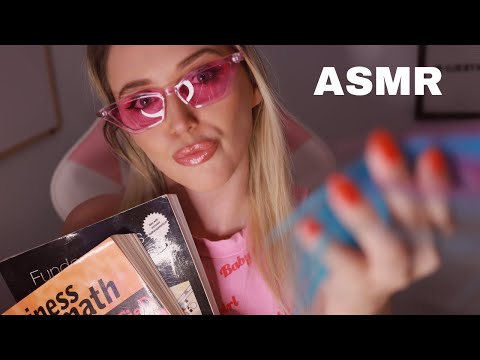 Popular Girl Plays With Your Hair In The Back Of Class 🎀 ASMR