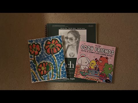 20 Minutes of Camera Tapping (w/ Art tracing and drawing) 📎