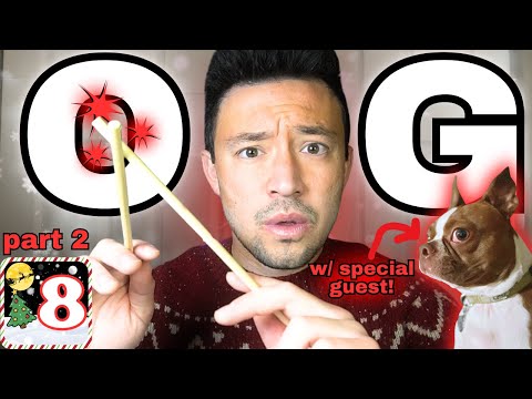 🎄 OG ASMR Triggers pt 2! U Miss these Triggers ✨🐶Dog Mukbang at the END! | Day 8 Christmas LIVES 🎅