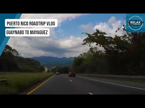 Puerto Rico Road Trip | North to West: Guaynabo to Mayagüez | Relaxing ASMR Travel