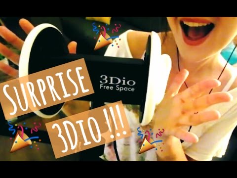 La surpriiiiise !!!! 🎁 ASMR 23 : à découvrir absolument en binaural ^^....micro 3 Dio !!!!!