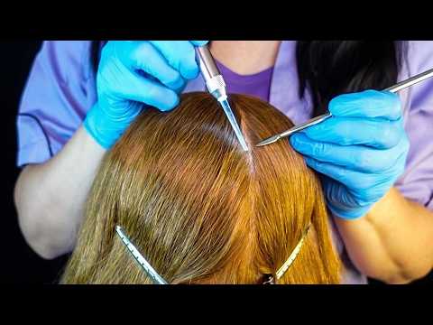 Scalp Check, Hair Root Treatment & Tingle Shots (Layered Sounds)