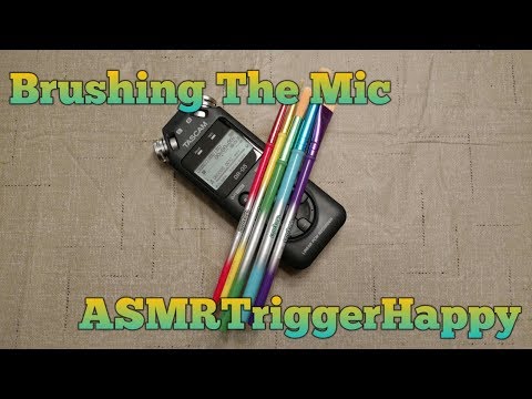 Brushing The Microphone #4 (ASMR) (Binaural)